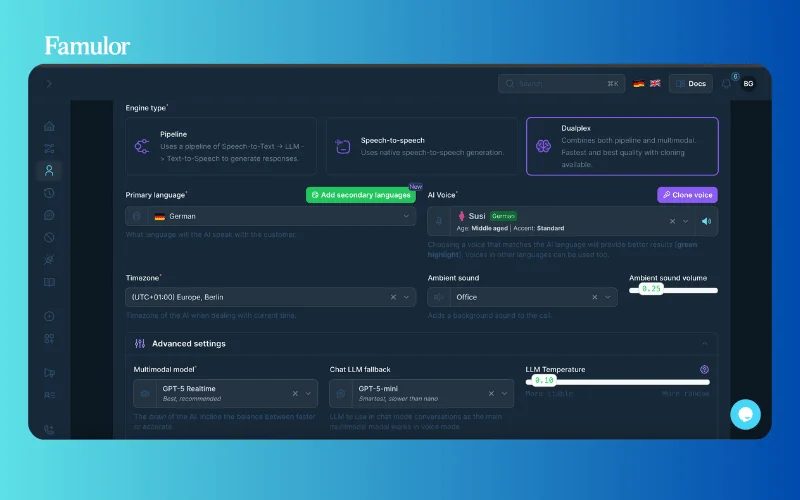 Famulor AI Assistent
