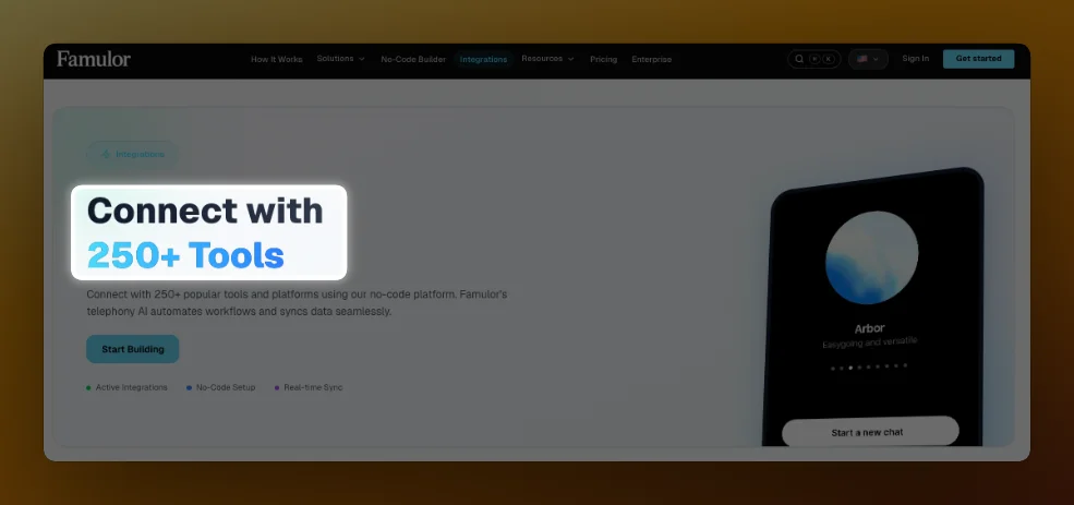 Voice AI Nativ Intergration
