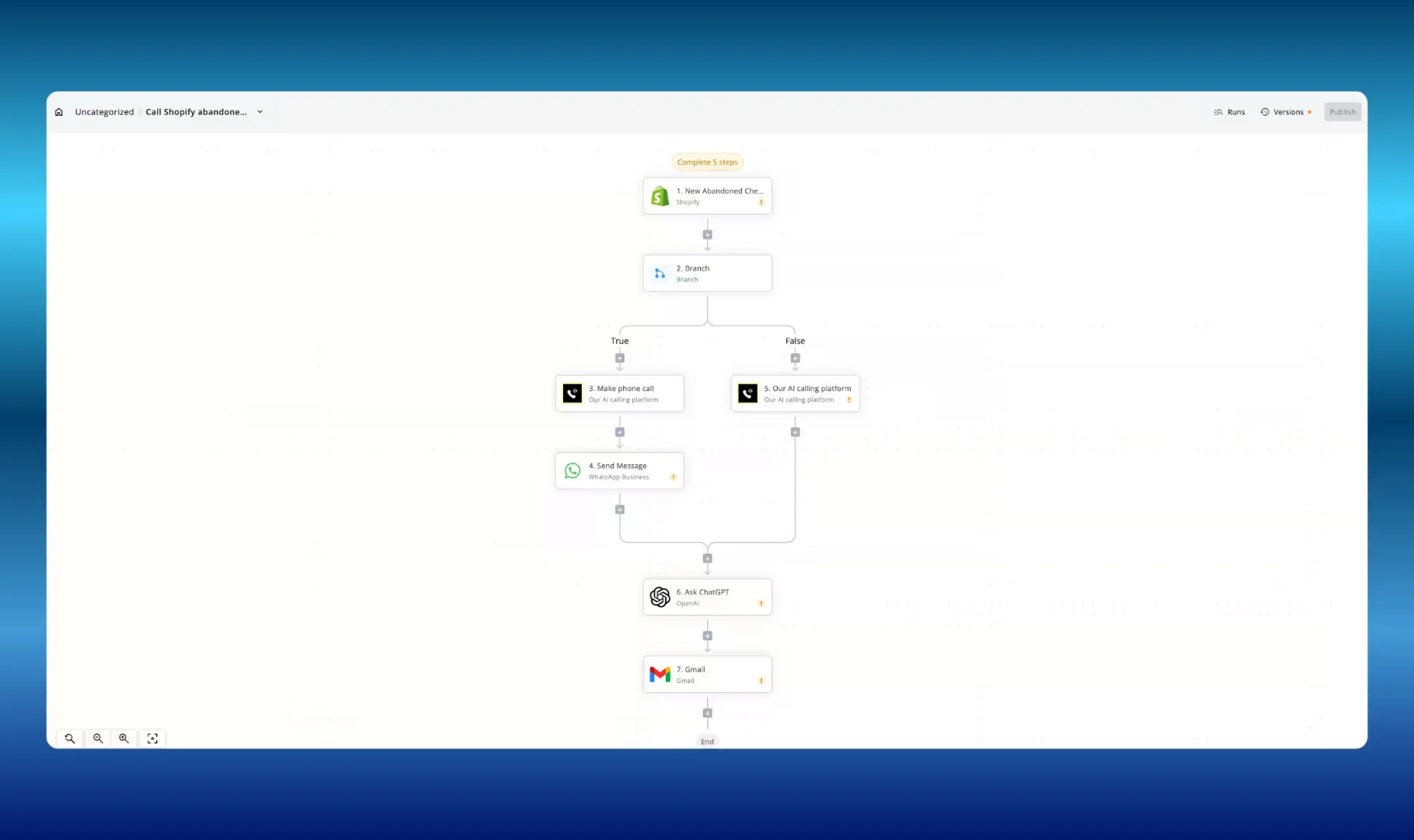no code builder for famulor
